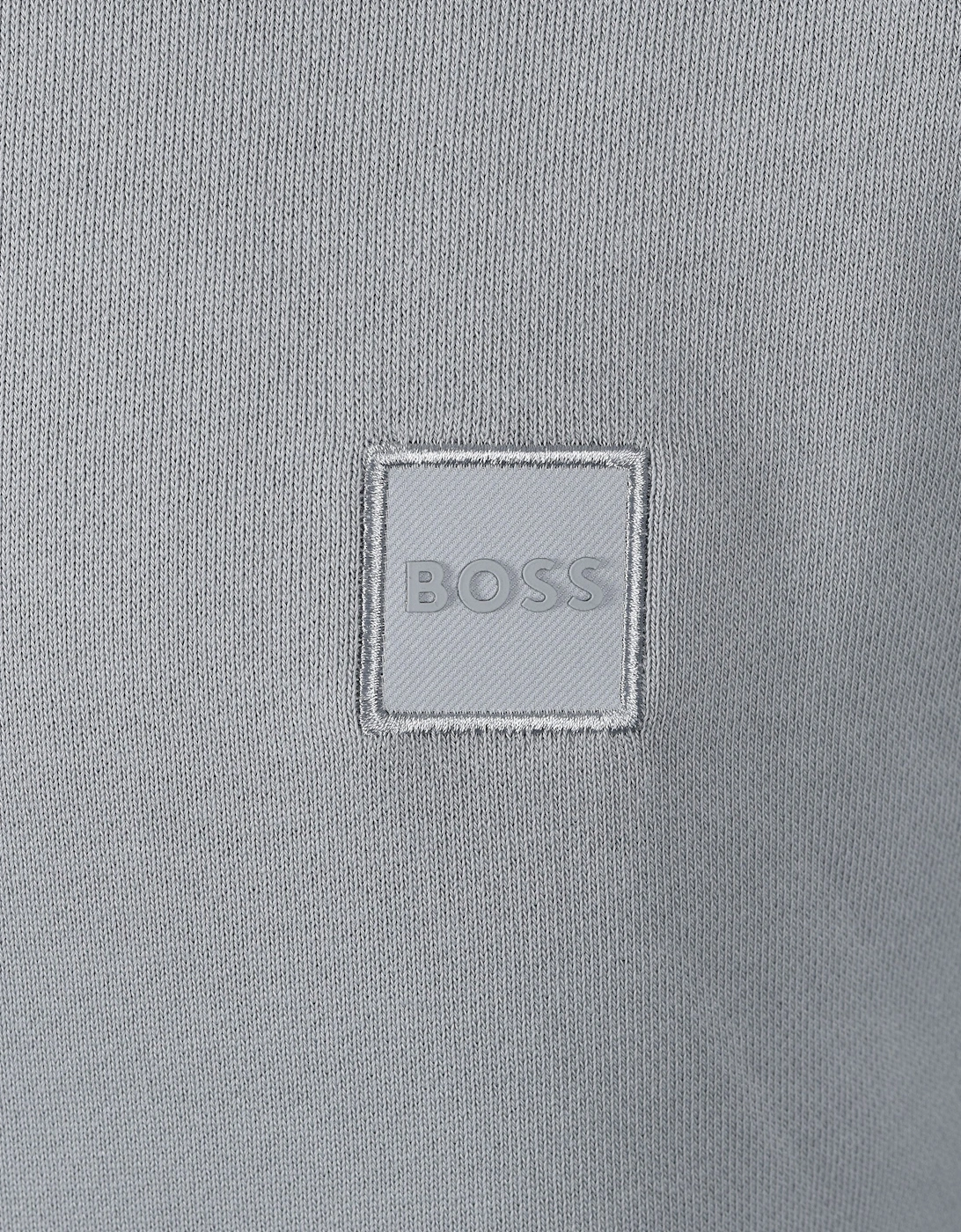 BOSS ORANGE WETALK SWEATSHIRT OPEN GREY
