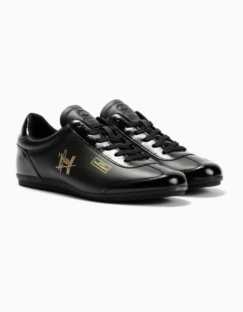 Cruyff Recoupa Leather Men's Black Mono Trainers