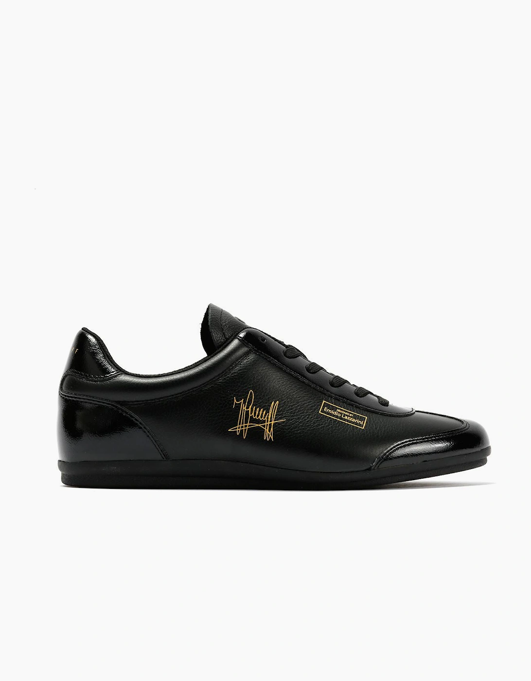 Cruyff Recoupa Leather Men's Black Mono Trainers