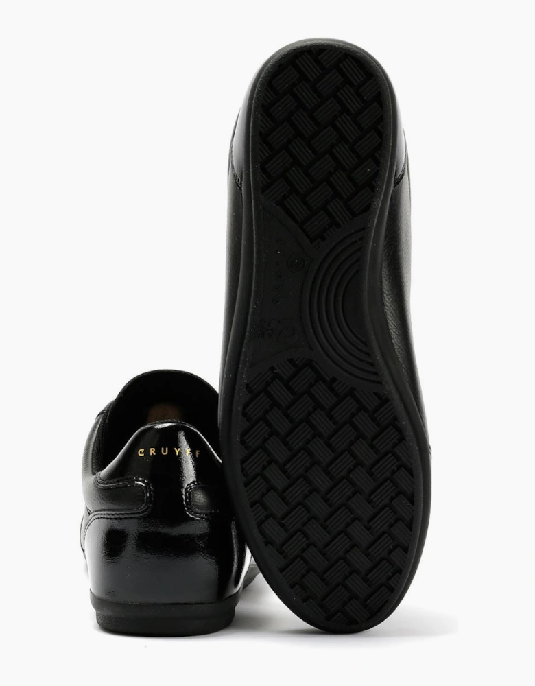 Cruyff Recoupa Leather Men's Black Mono Trainers