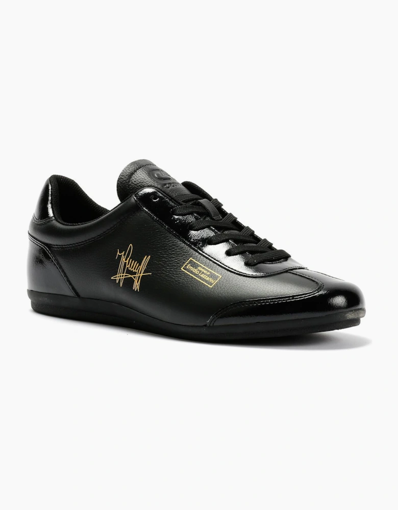 Cruyff Recoupa Leather Men's Black Mono Trainers