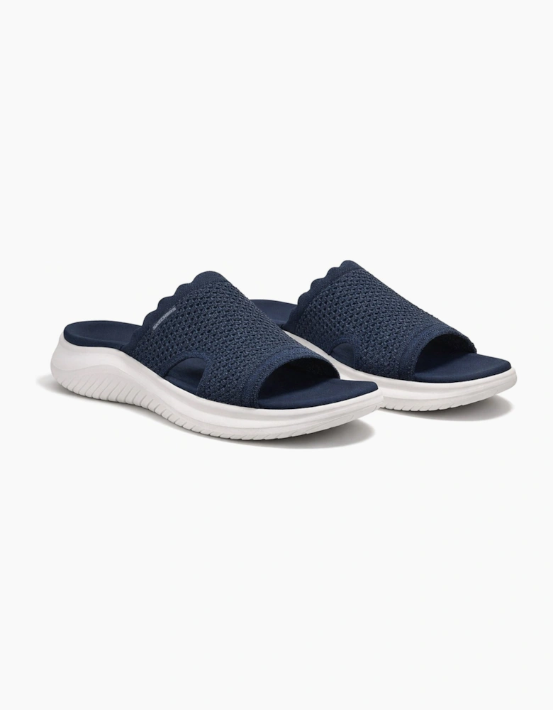 Skechers ULTRA FLEX 3.0 SANDAL-BRING I Womens Sliders Navy