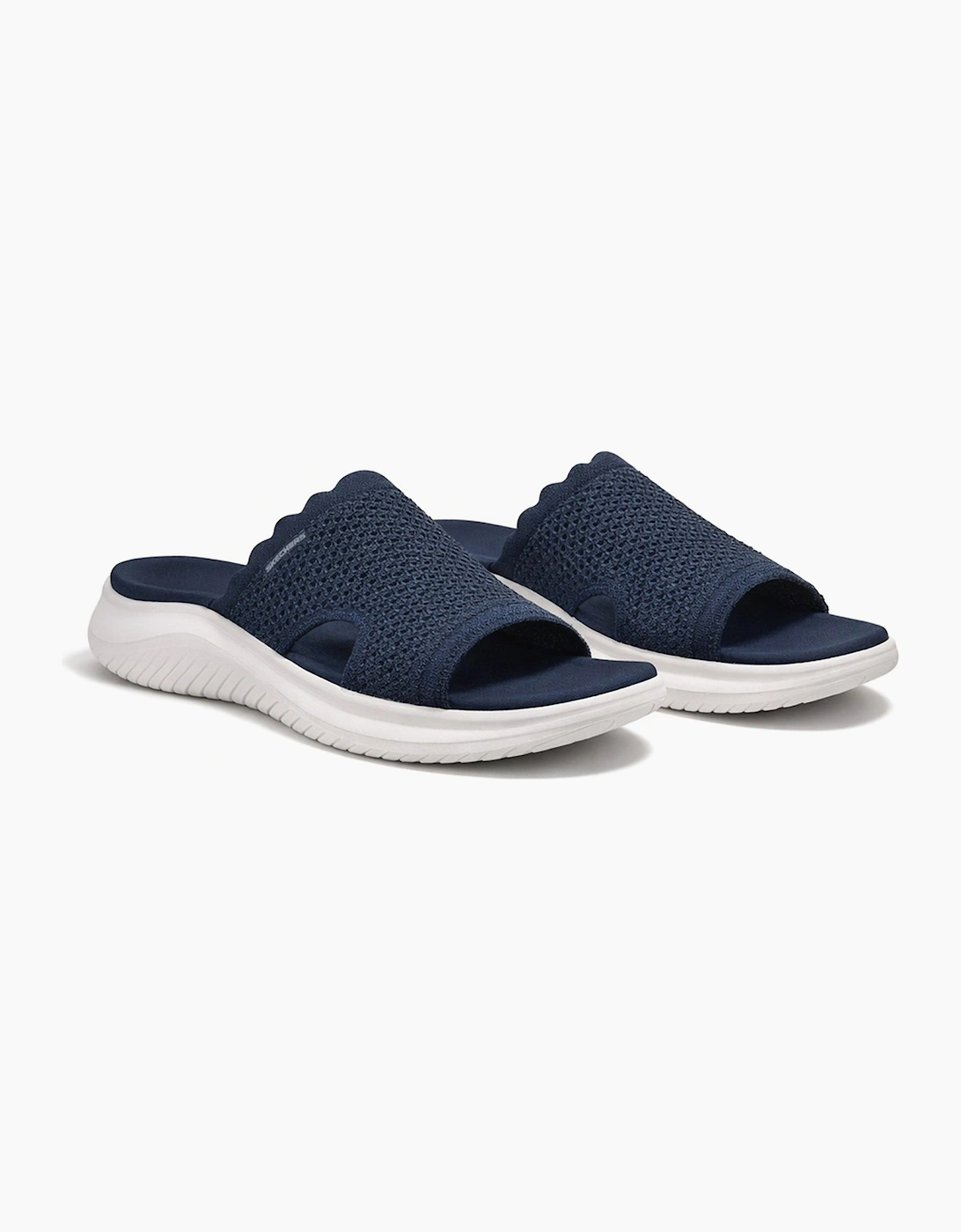 Skechers ULTRA FLEX 3.0 SANDAL-BRING I Womens Sliders Navy