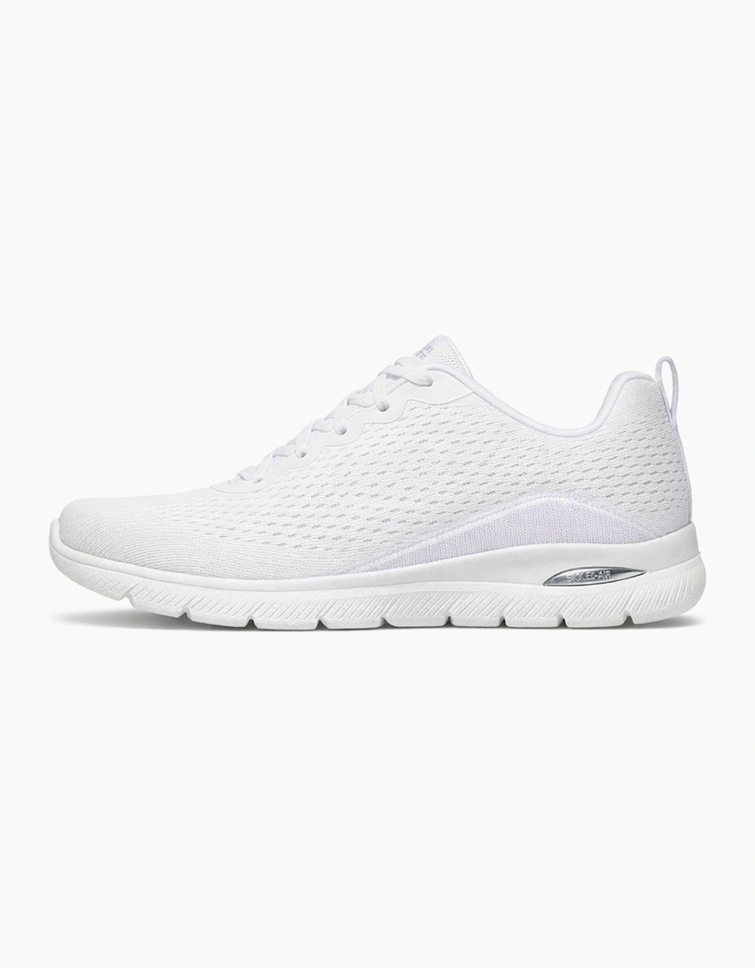 Skechers ARCH FIT SUMMITS - DAILY FLOW Womens Casual Trainers White Lavender