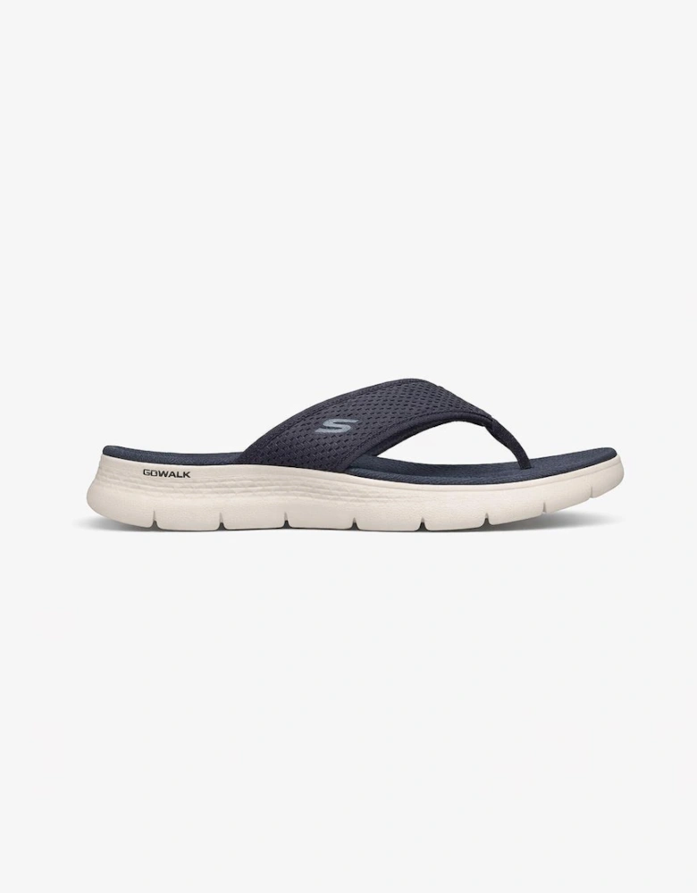 Skechers GO WALK FLEX SANDAL - HOLLY Womens Flip-flops Navy/White