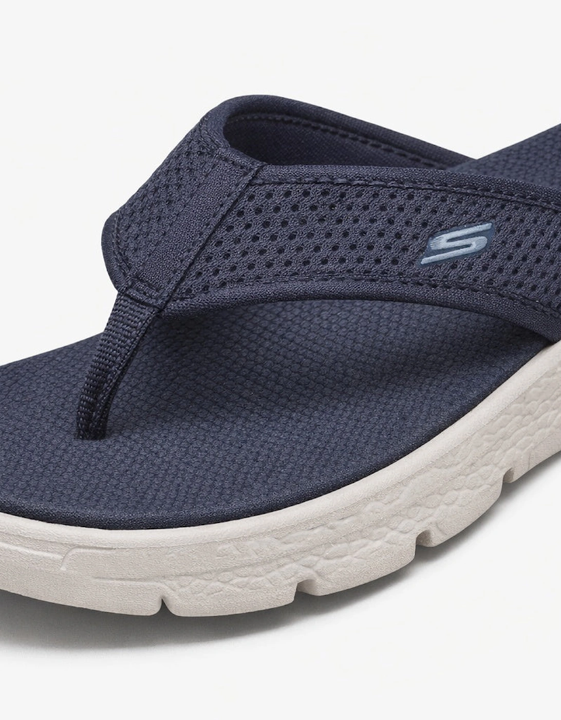 Skechers GO WALK FLEX SANDAL - HOLLY Womens Flip-flops Navy/White