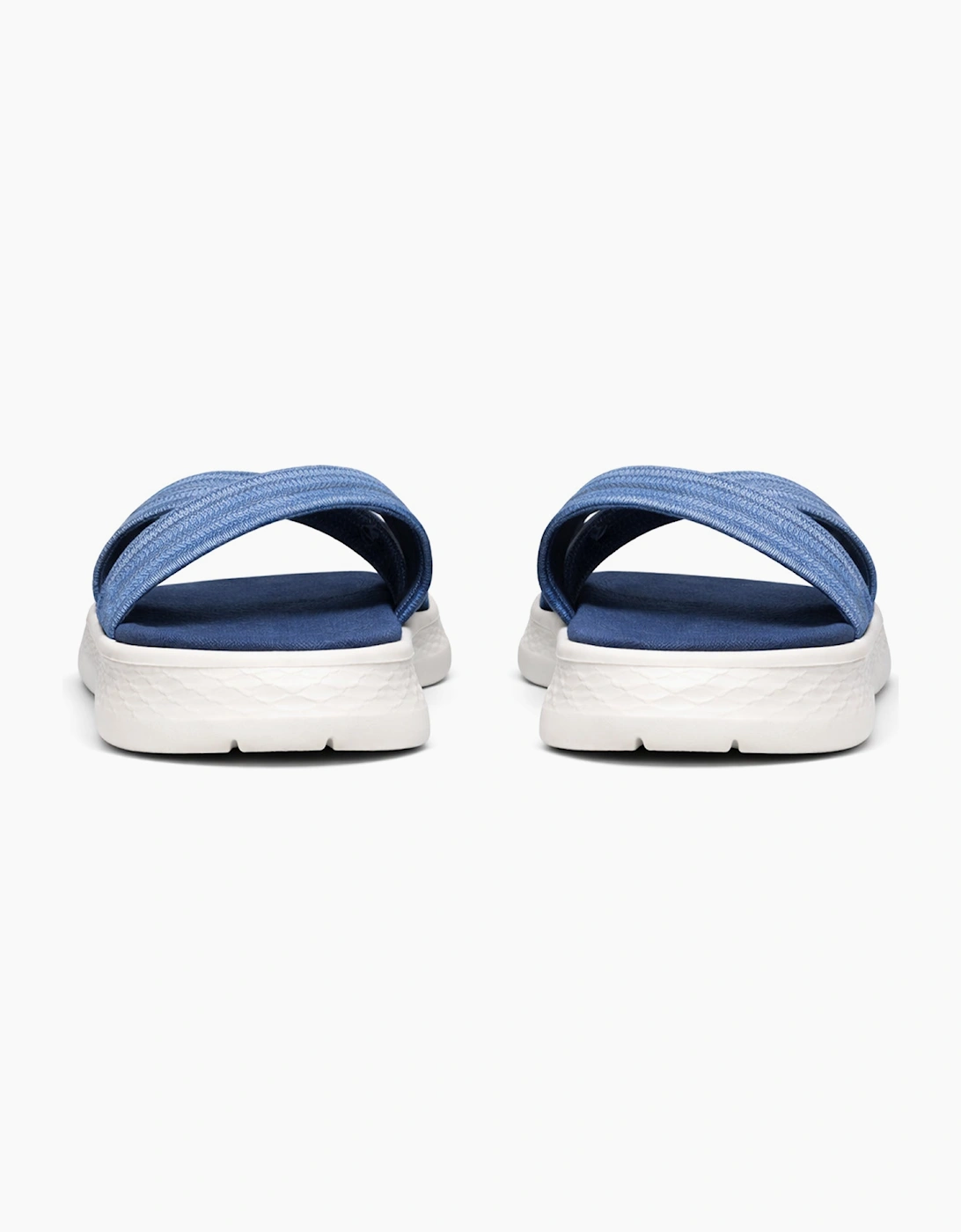 Skechers GO WALK FLEX SANDAL - IMPRESS Womens Sliders Navy