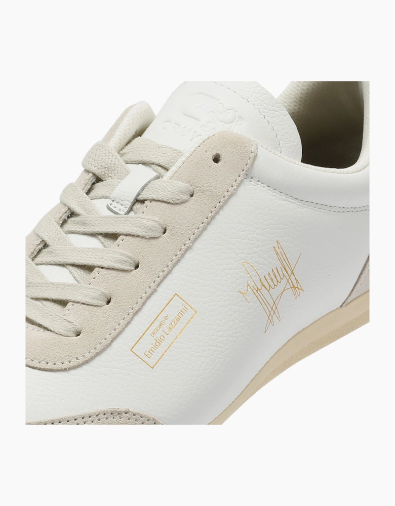 Cruyff Recoupa Leather Men's White Trainers