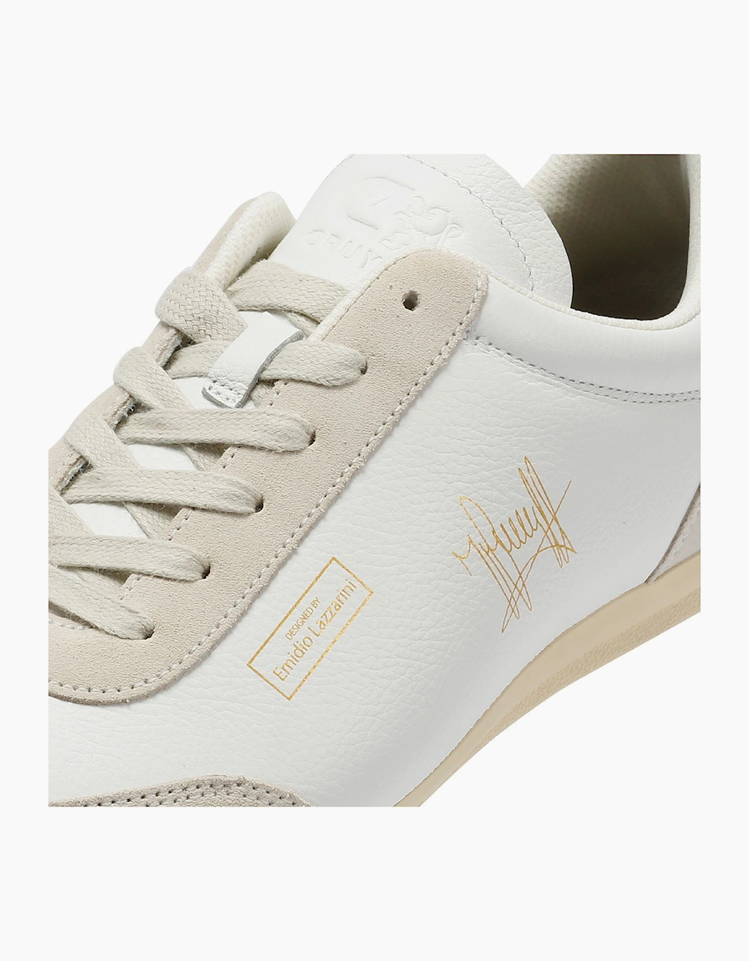 Cruyff Recoupa Leather Men's White Trainers
