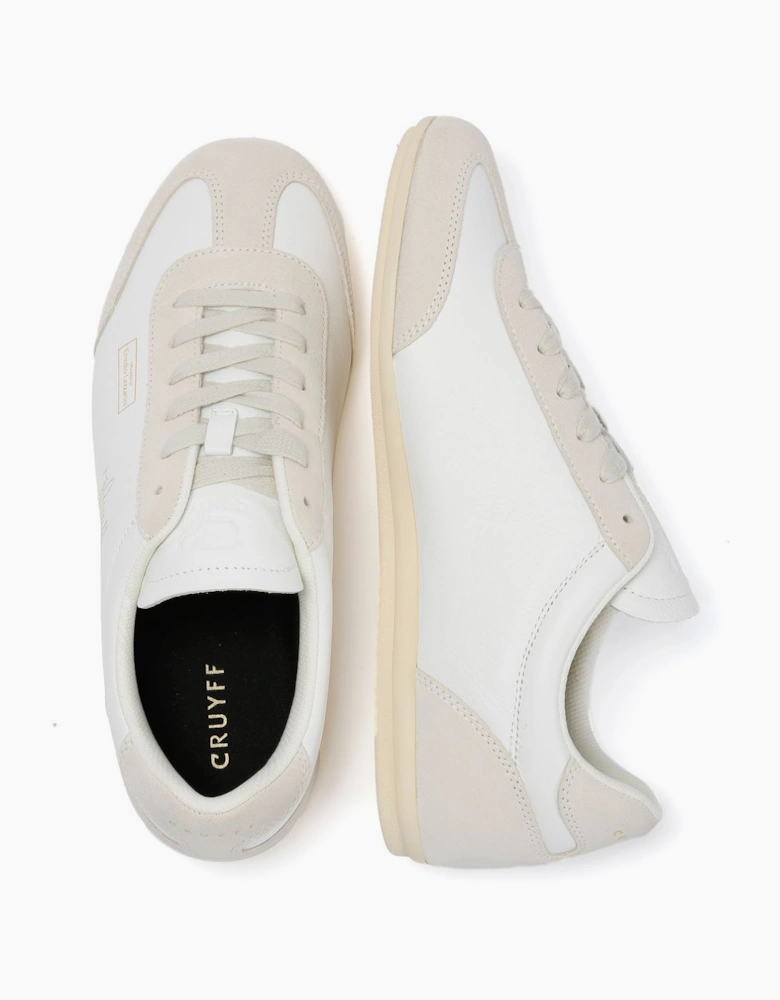 Cruyff Recoupa Leather Men's White Trainers