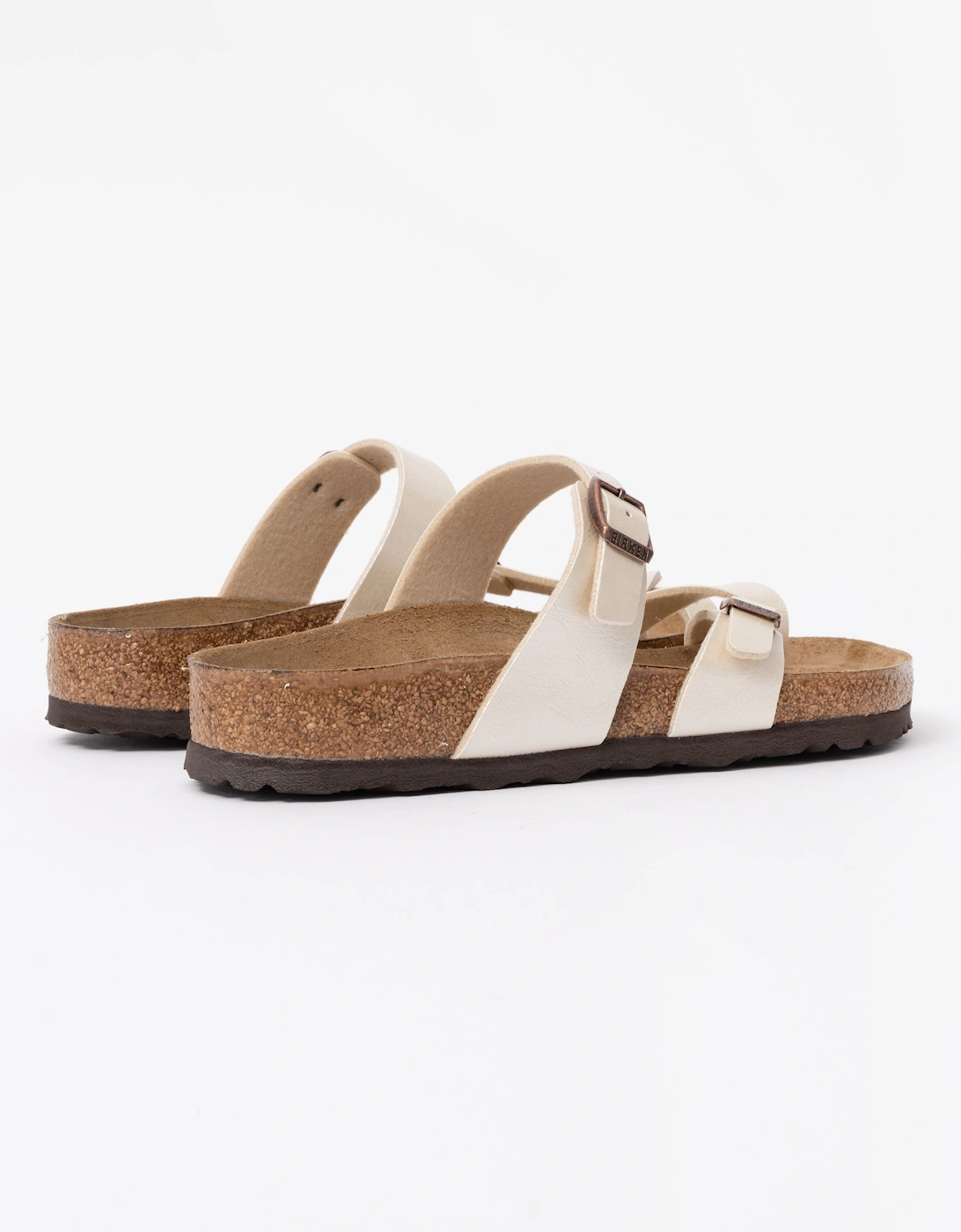 Birkenstock Mayari Birko Flor Womens Sandals - Graceful Pearl White