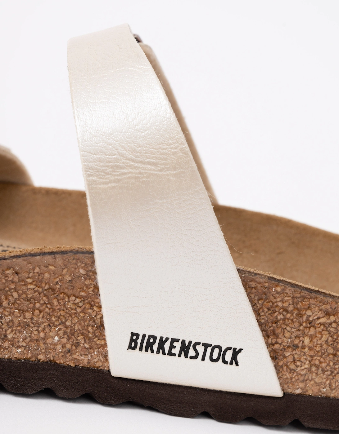 Birkenstock Mayari Birko Flor Womens Sandals - Graceful Pearl White