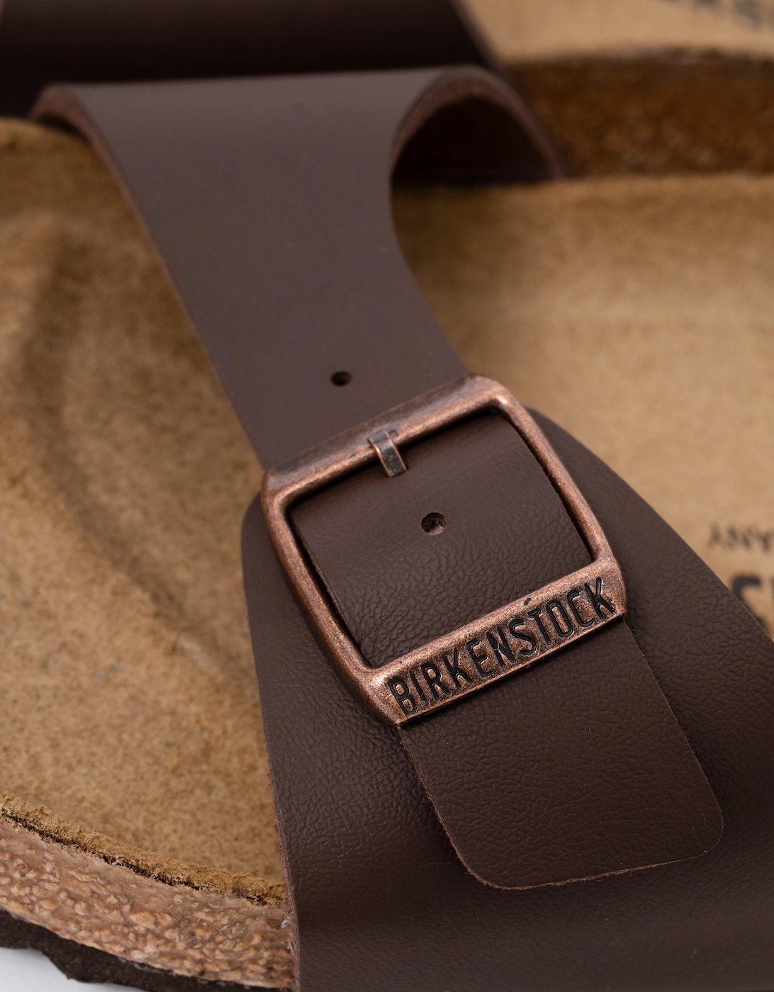 Birkenstock Madrid Birko-Flor Womens Sandals - Dark Brown