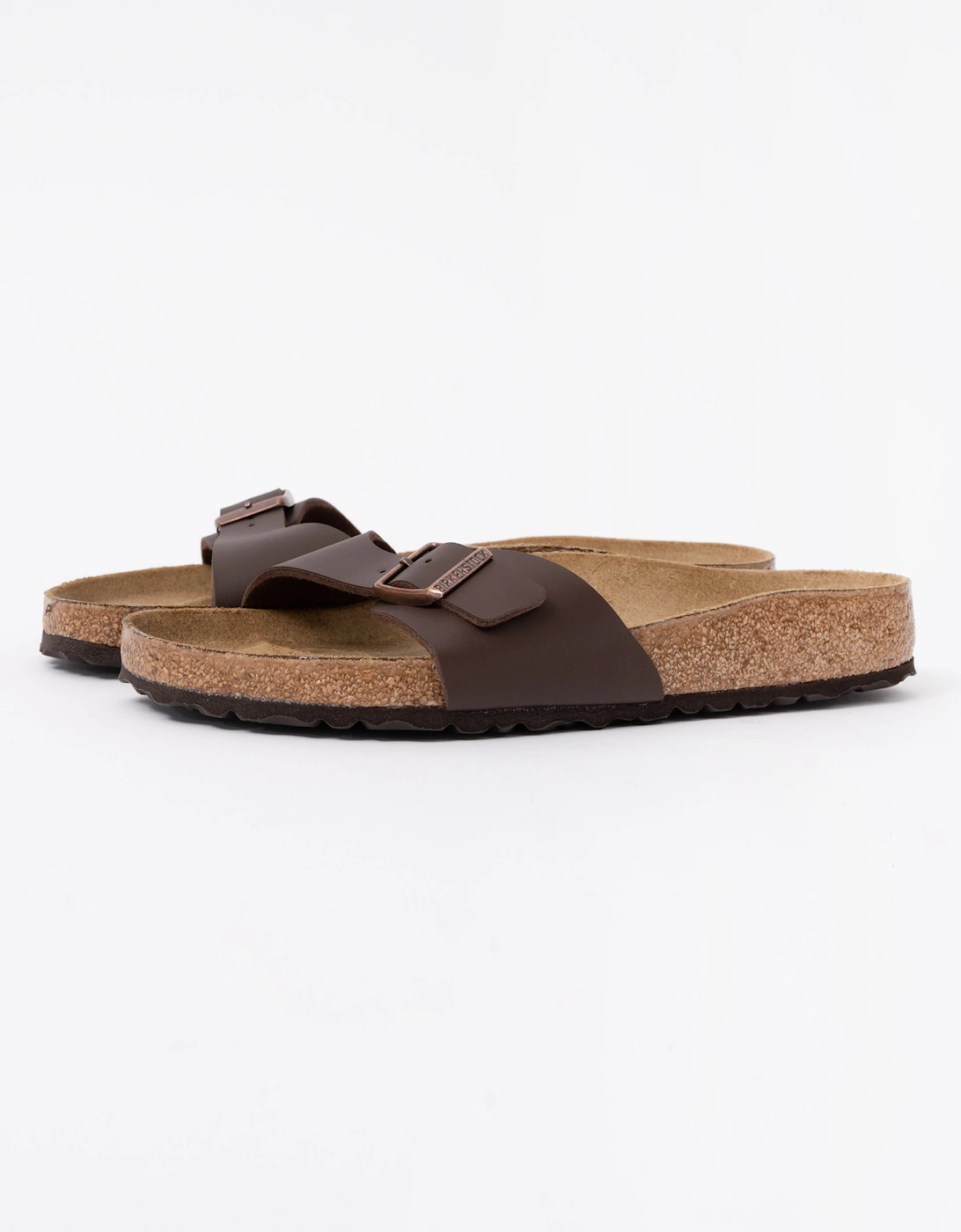 Birkenstock Madrid Birko-Flor Womens Sandals - Dark Brown