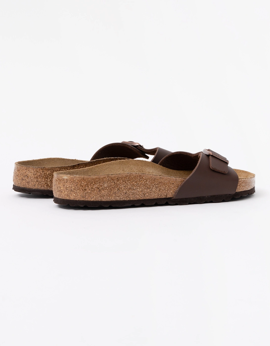 Birkenstock Madrid Birko-Flor Womens Sandals - Dark Brown