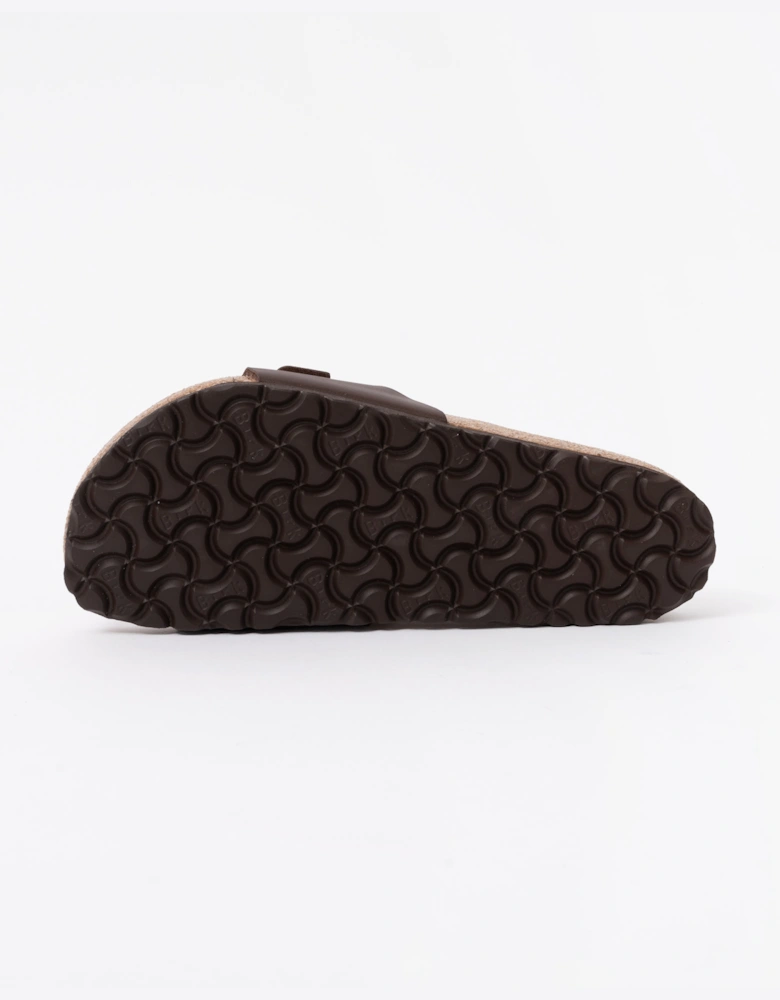 Birkenstock Madrid Birko-Flor Womens Sandals - Dark Brown