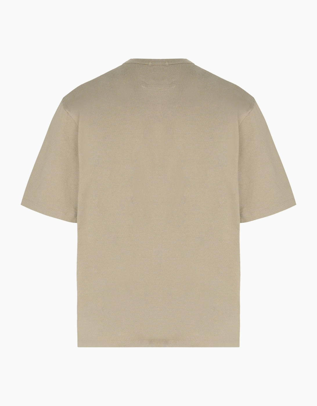 30/2 Mercerised Pocket T-Shirt Khaki