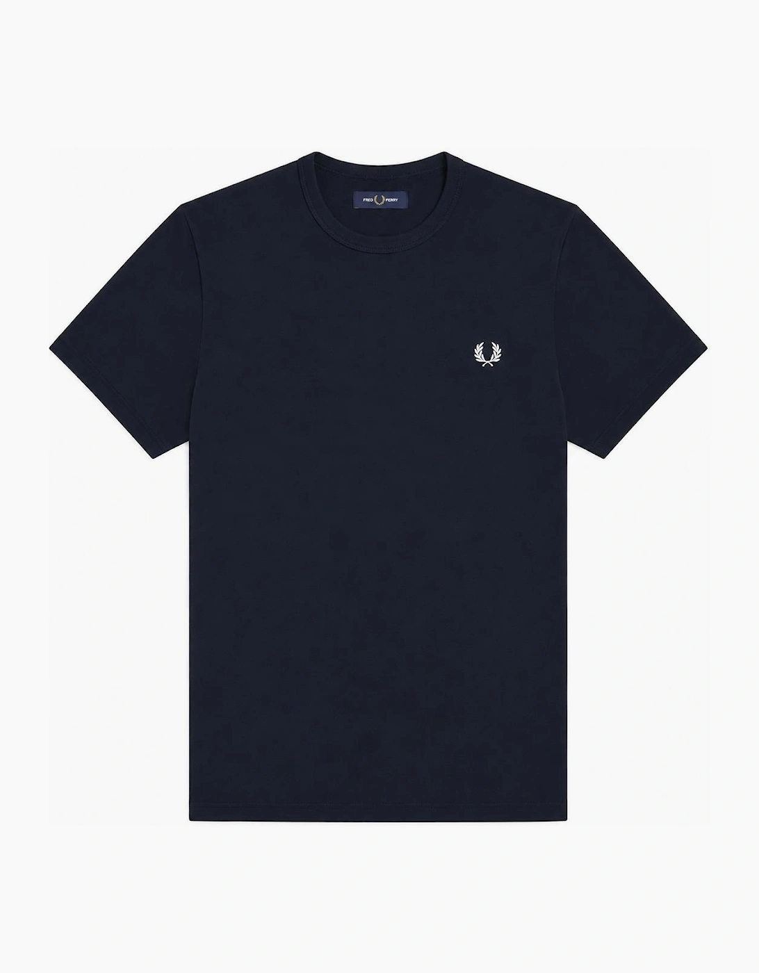 Fred Perry Ringer T-Shirt Navy, 3 of 2