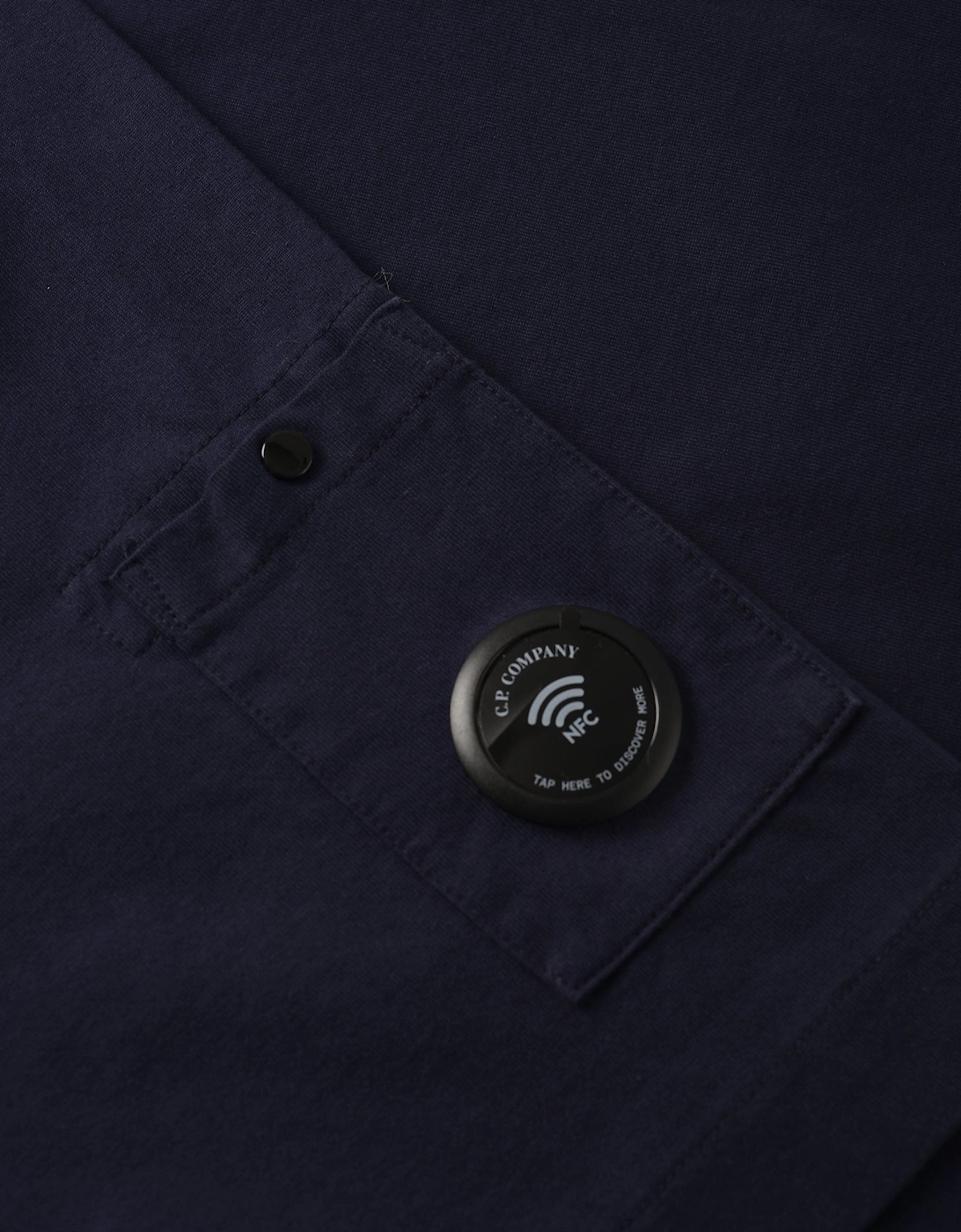 30/2 Mercerizedd Sleeve Lens T shirt Navy