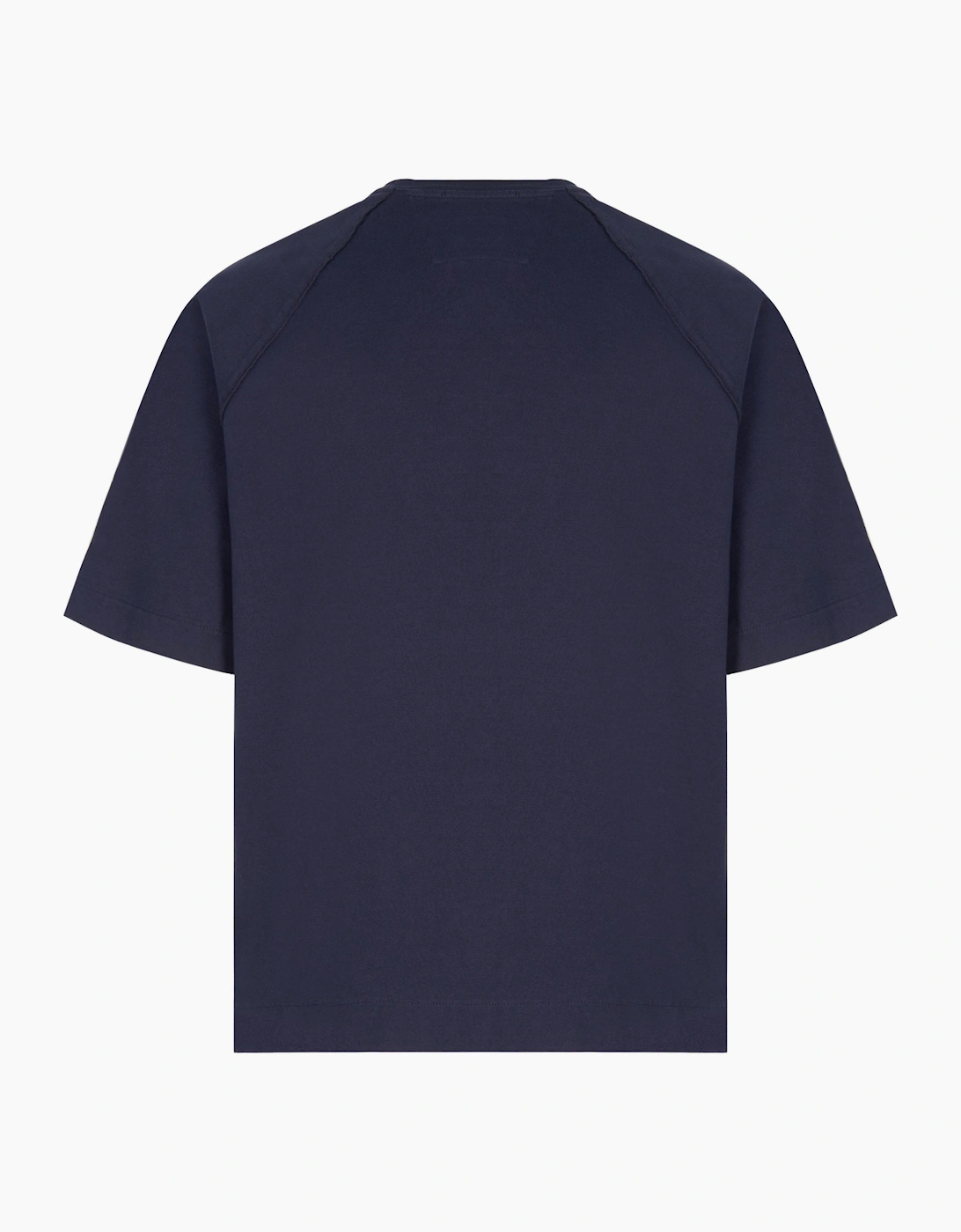 30/2 Mercerizedd Sleeve Lens T shirt Navy