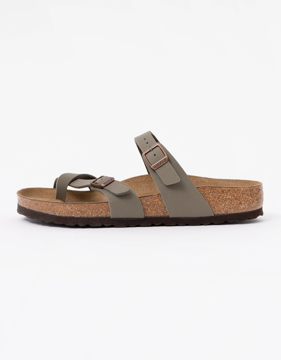 Birkenstock Mayari Birko Flor Womens Sandals - Stone