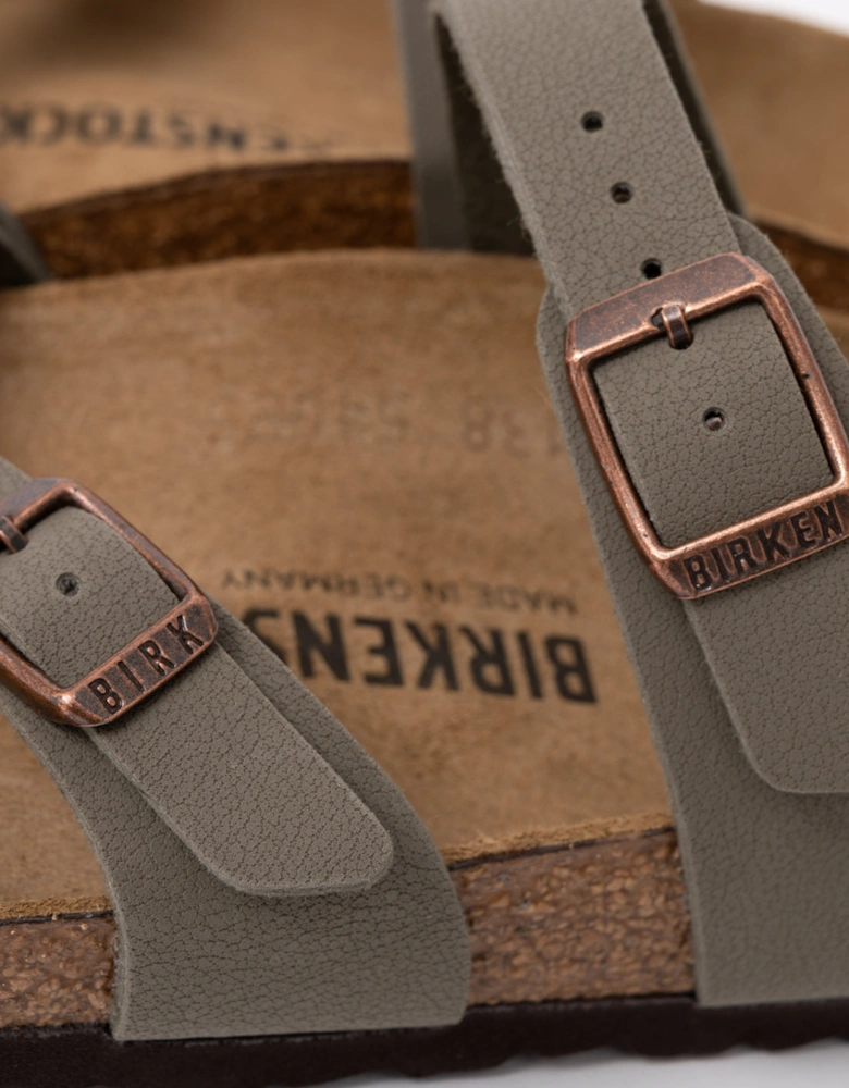 Birkenstock Mayari Birko Flor Womens Sandals - Stone