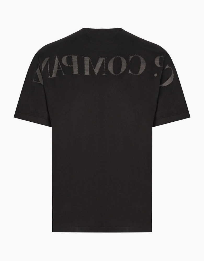 20/1 Sleeve Logo T-Shirt Black