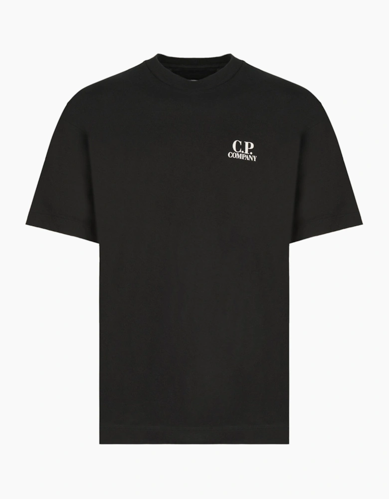 30/1 Britsh Sailor Logo T Shirt Black