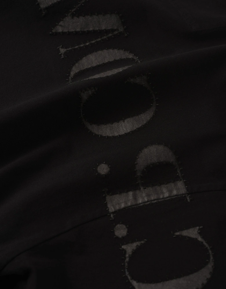 20/1 Sleeve Logo T-Shirt Black