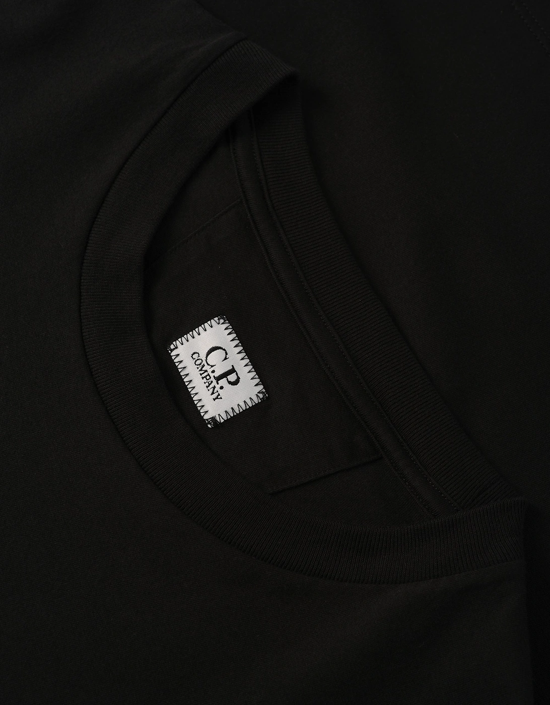30/1 Britsh Sailor Logo T Shirt Black