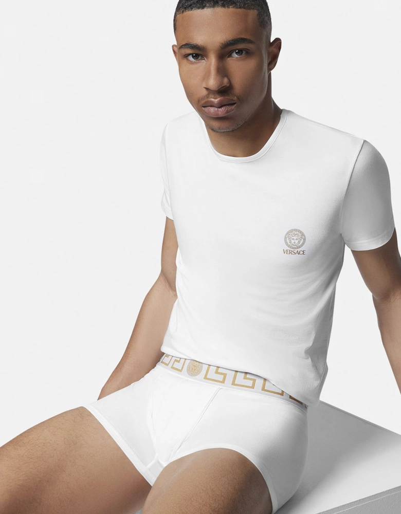Bi-Pack Jersey Trunks Multicolour