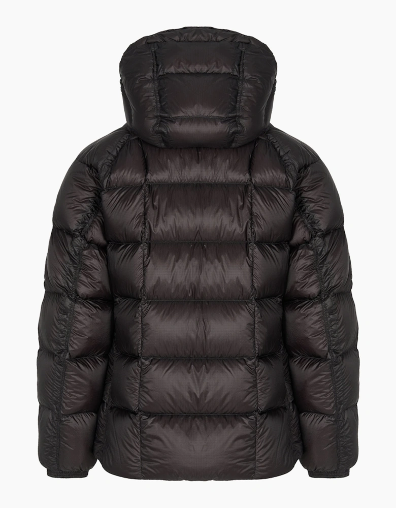 DD Shell Hooded Down Jacket Black