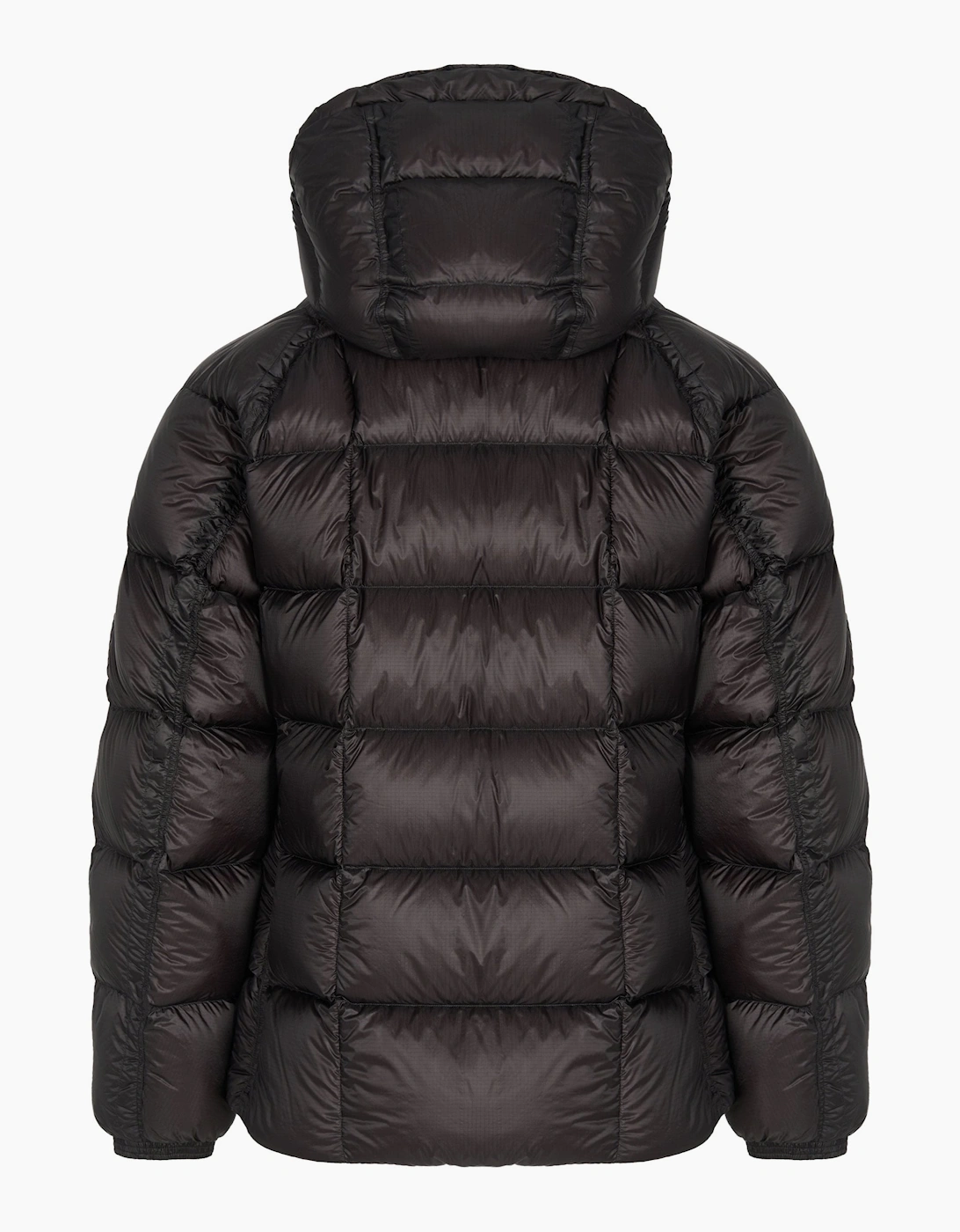 DD Shell Hooded Down Jacket Black