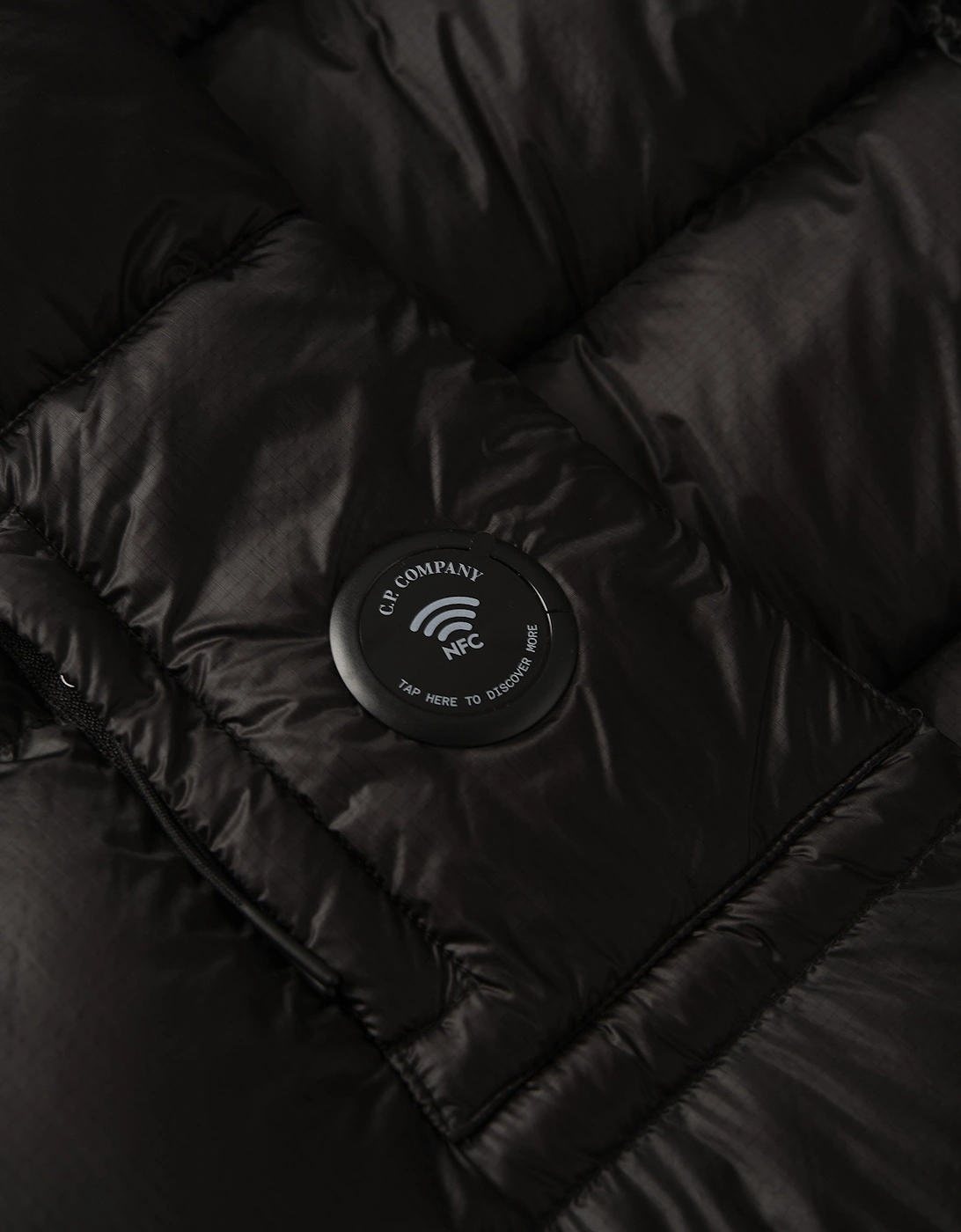 DD Shell Hooded Down Jacket Black