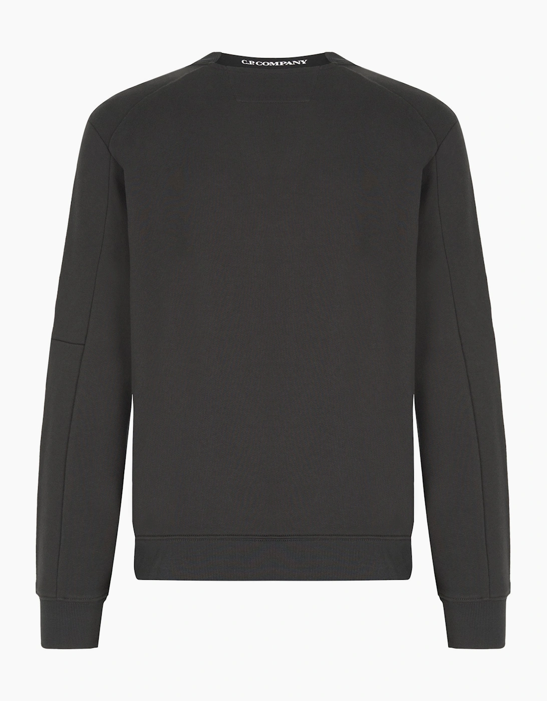 Diagonal Raised Lens Sweatshirt Grey