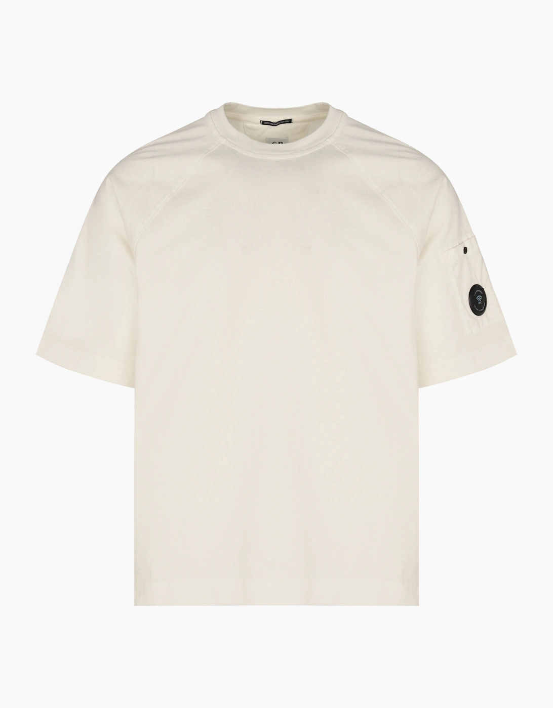 30/2 Heavy Cotton Lens T shirt Beige, 5 of 4