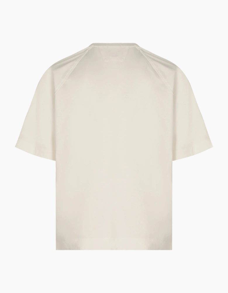 30/2 Heavy Cotton Lens T shirt Beige