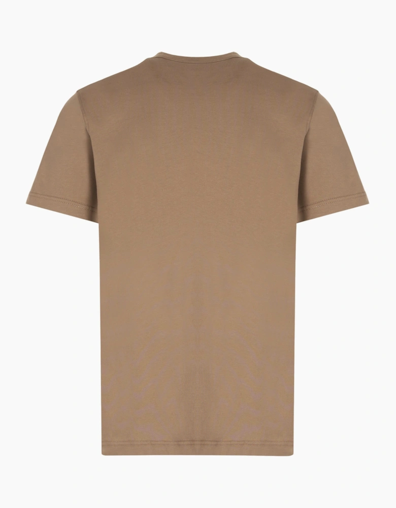 Patch Logo T-Shirt Taupe