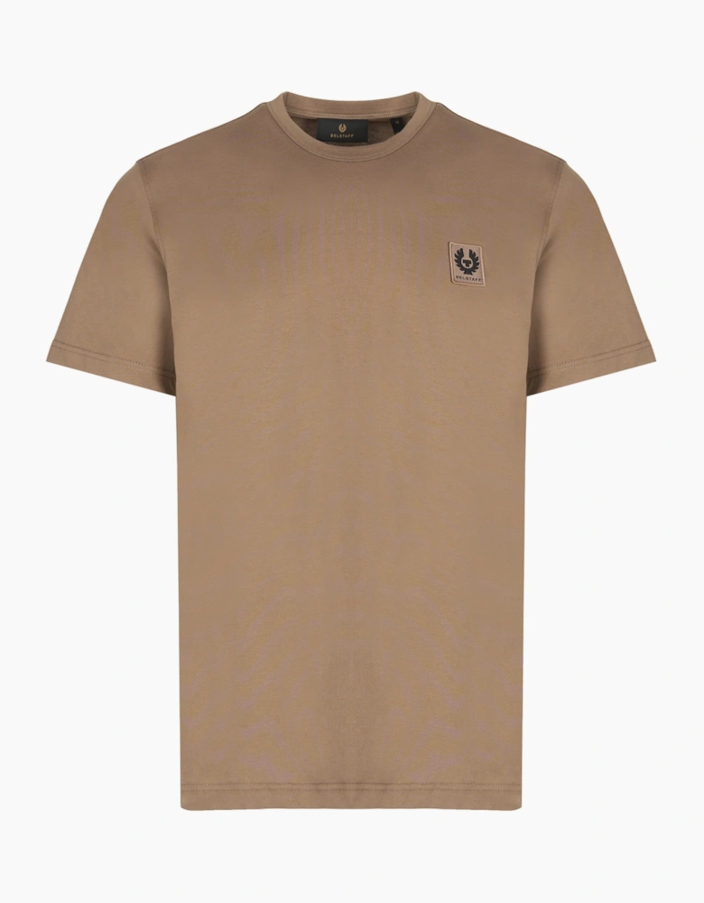 Patch Logo T-Shirt Taupe
