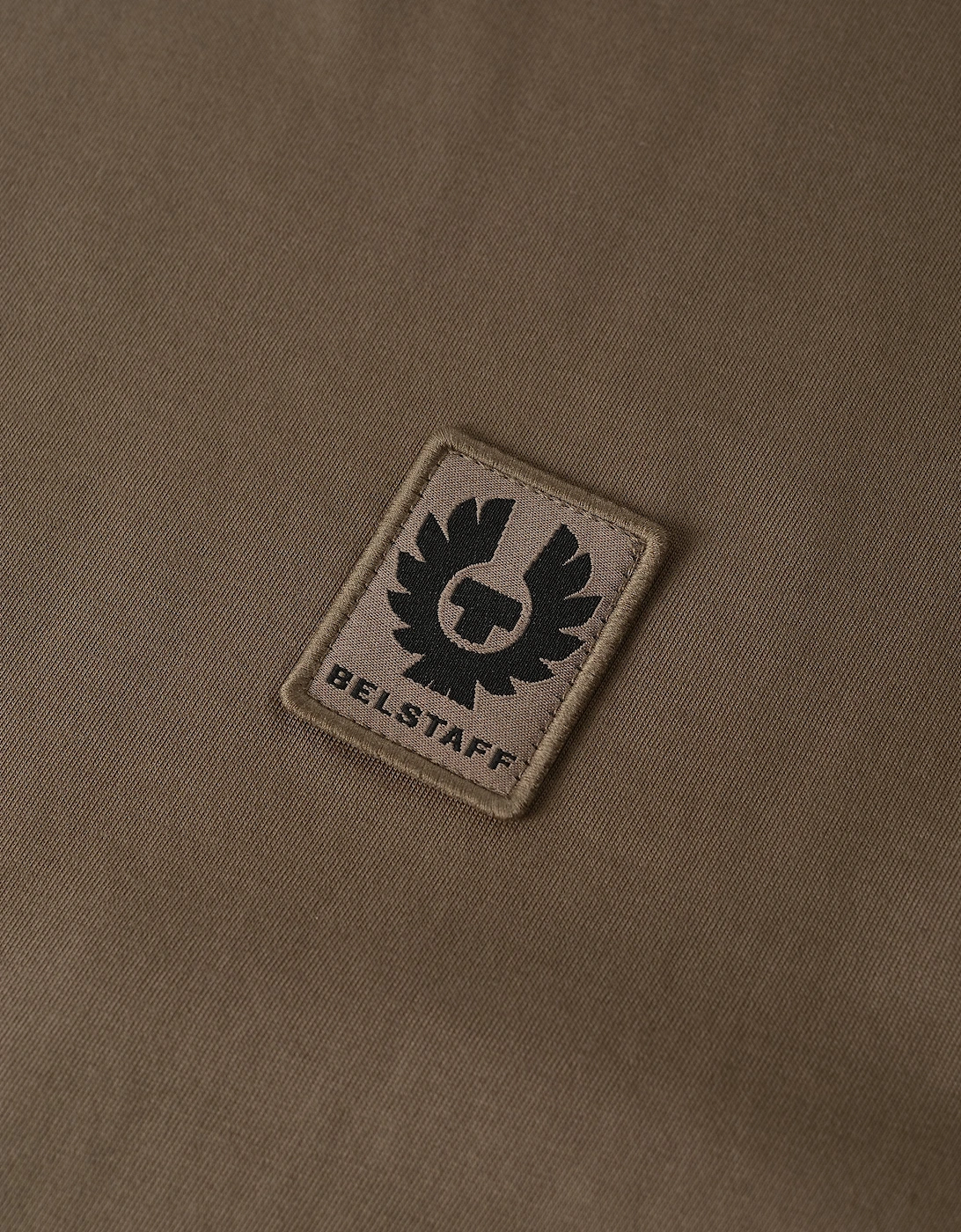 Patch Logo T-Shirt Taupe