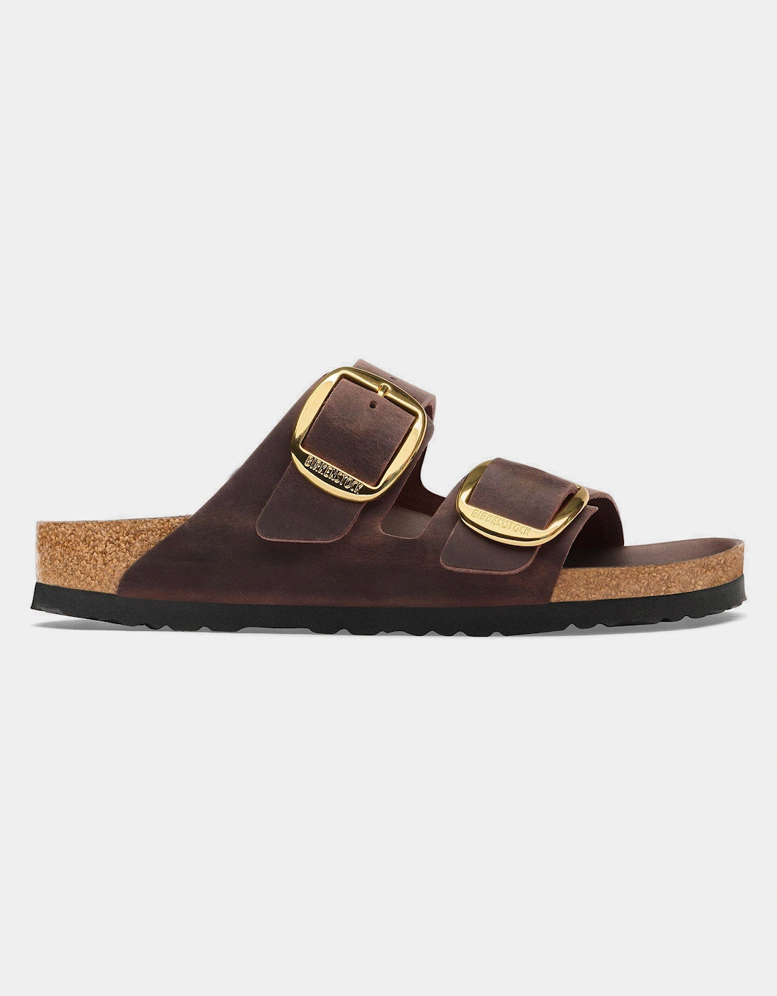 Birkenstock Arizona Big Buckle Oiled Leather Womens Sandals - Habana