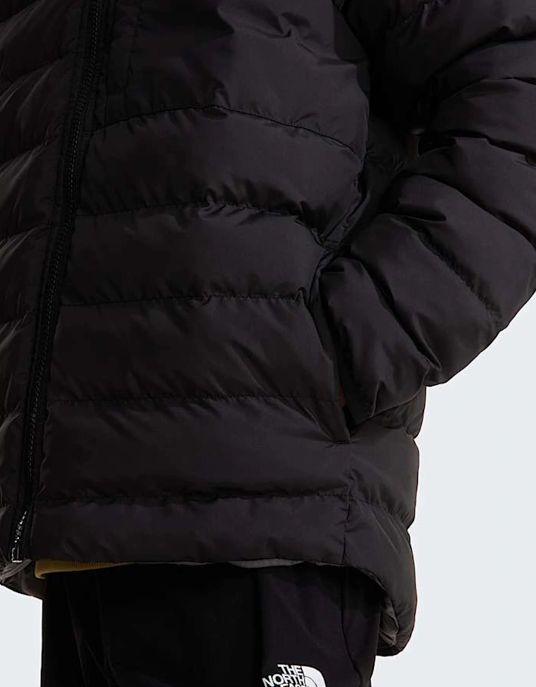 The North Face Boys Reversible Perrito Hooded Jacket in Black