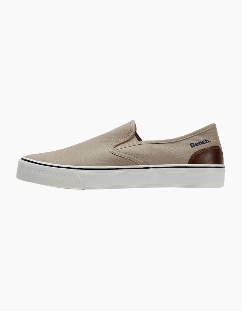 Bench Dalton Canvas Slip On Men's Sand Trainers