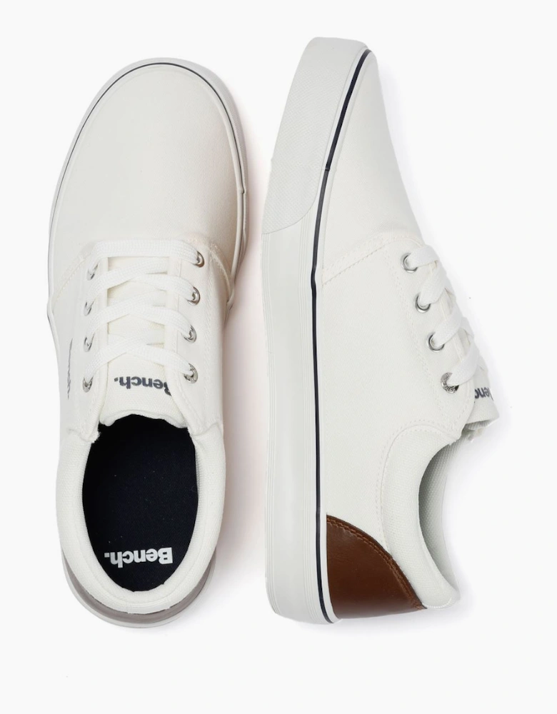 Bench Donnie Canvas Men's White Trainers
