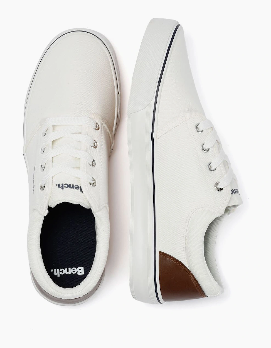 Bench Donnie Canvas Men's White Trainers