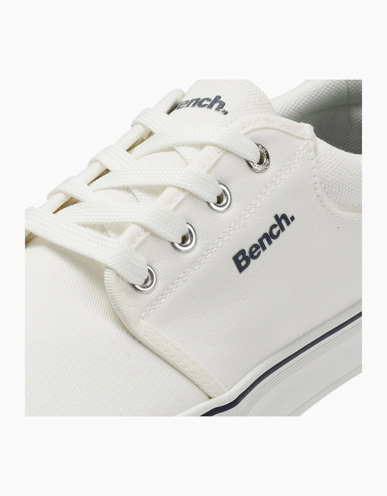 Bench Donnie Canvas Men's White Trainers