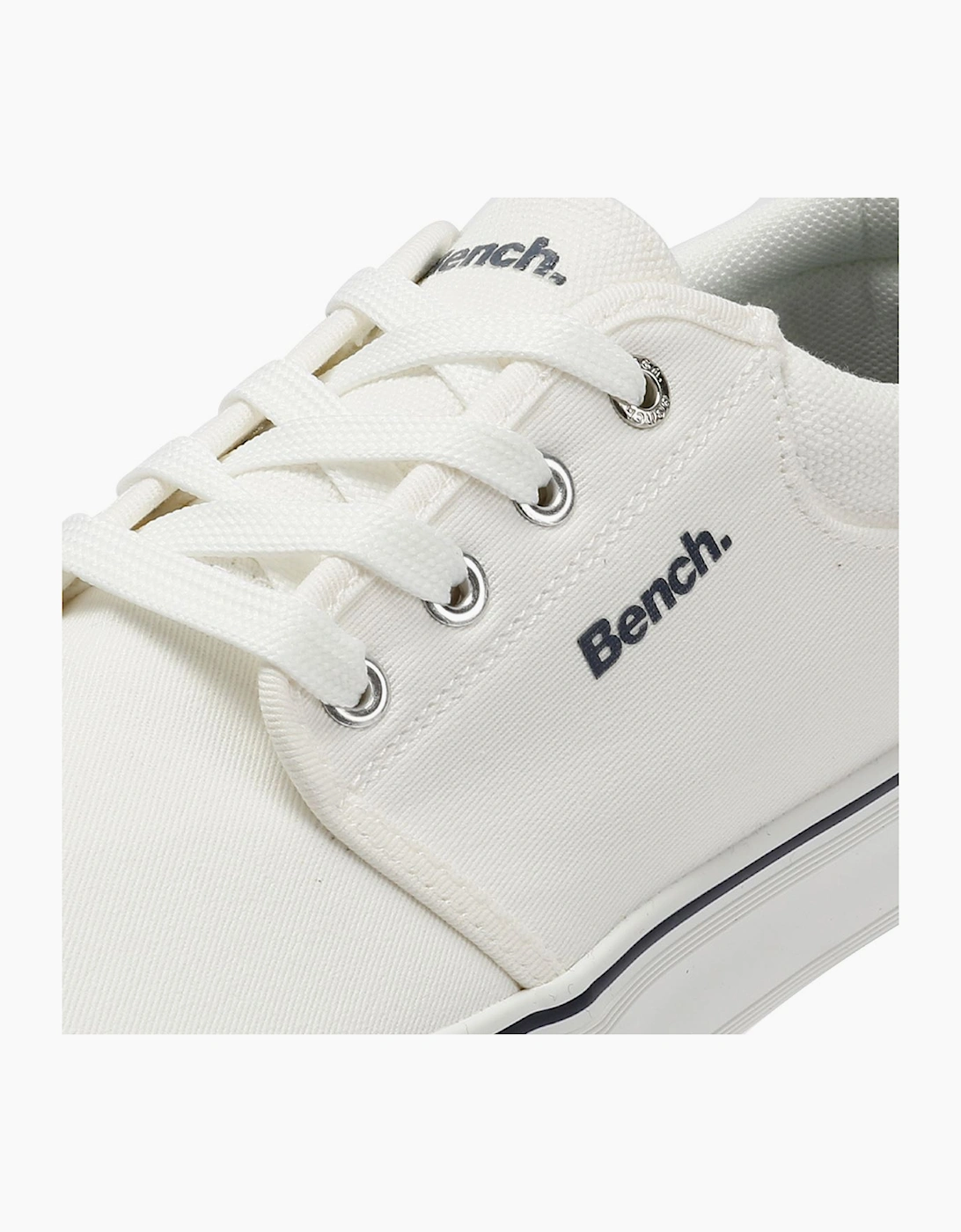 Bench Donnie Canvas Men's White Trainers
