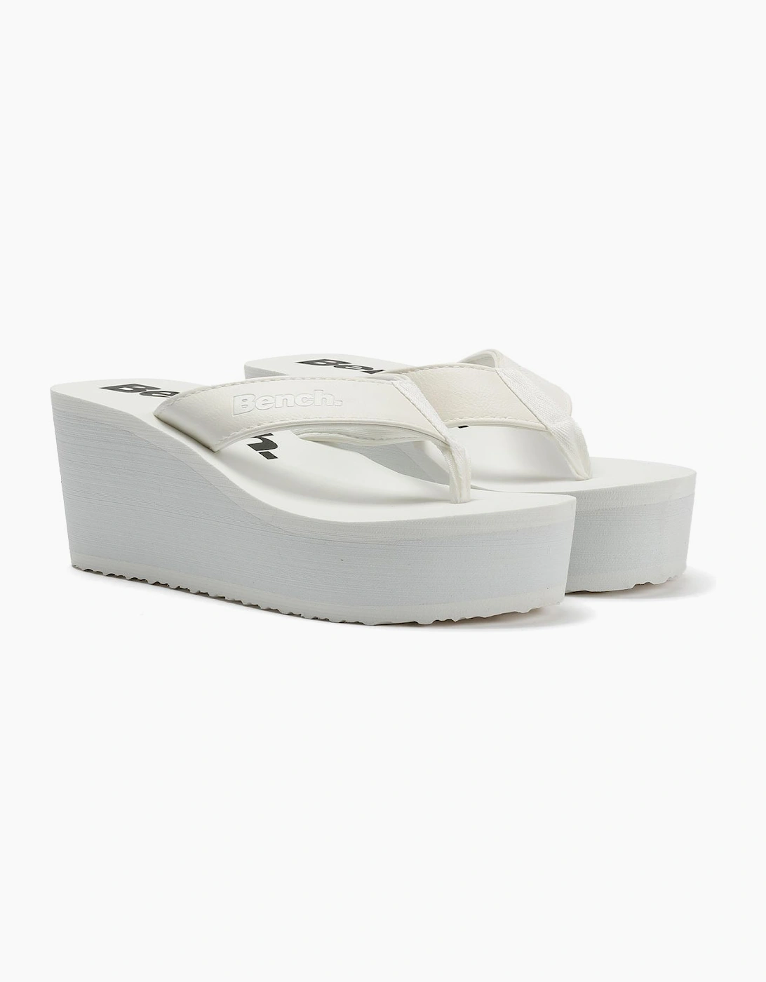 Bench Vacay Women's White Flip Flops