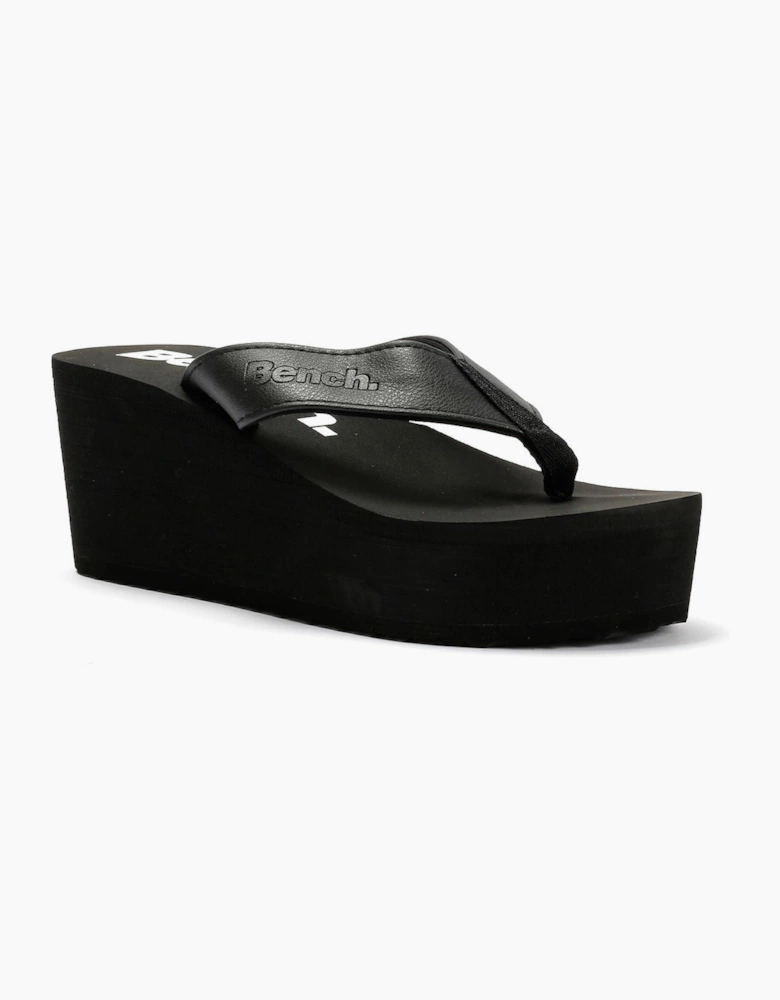 Bench Vacay Women's Black Flip Flops