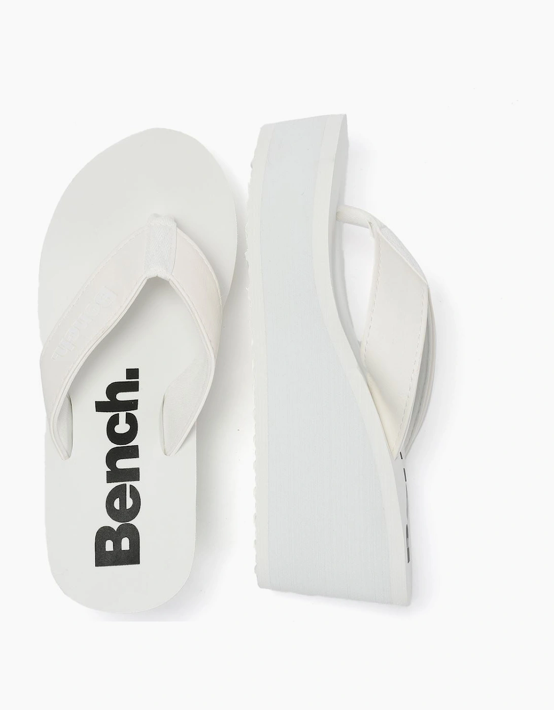Bench Vacay Women's White Flip Flops